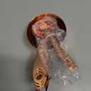 Copper Measuring Cups and Spoons Stainless Steel 9 pieces with 2 Rings