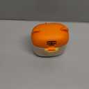 Liname Milk Formula Container - Powdered Milk and Baby Formula Dispenser, Baby-safe BPA-free Travel Food Storage with Strap Handle, Leveling Scraper, Scoop & Compartment - Tiger Design, 230g Capacity