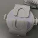 MQOUNY for Magsafe Tripod Stand for iPhone,Portable Pocket Size Selfie Stick with Rechargeable Remote and Metal Ring,Extendable Detachable Cell Phone Tripod Compatible with iPhone/Android (White)