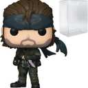 POP Games: Metal Gear Solid - Naked Snake Funko Vinyl Figure (Bundled with Compatible Box Protector Case), Multicolored, 3.75 inches