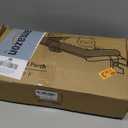 Sunhoo Cat Window Perch Hammock Sturdy Windowsill Bed Seat for Large Cats No Drilling No Suction Adjustable Kitty Shelf with Washable Cover Easy Assembly Holds up to 40 lbs 24.8 * 15 in (Grey, L)