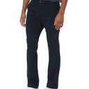 Amazon Essentials Men's Athletic-Fit Casual Stretch Chino Pant, Black, 50W x 28L