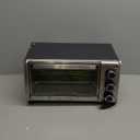 BLACK+DECKER 4-Slice Convection Oven, Stainless Steel, Curved Interior Fits a 9 inch Pizza, TO1313SBD