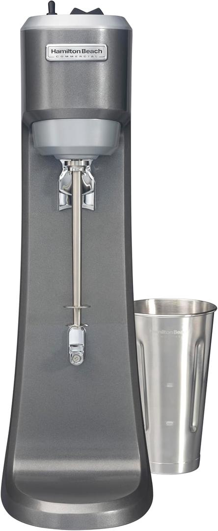 Hamilton Beach Commercial HMD200R Single-Spindle Drink Mixer, 3 Speed Universal Motor, Hands-Free Operation, NSF Certified