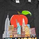 New York City Skyline Gift Big Apple State Souvenir NYC T-Shirt M