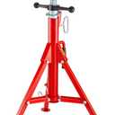 Pipe Jack Stand Robust Steel Heavy-Duty Construction | Adjustable Height Range | Folding & Portable Design | Secure Stability | Versatile Applications