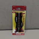 Milescraft 1312 Drill Block - Handheld Drilling Guide, Drilling Jig with Drill Guides for 6 of the Most Common Imperial Drill Bit Sizes, Precision Drilling Tool Accessory