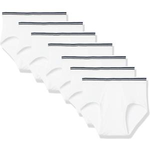 Amazon Essentials Men's Cotton Breathable Tag-Free Briefs Underwear 6 Pack 2XL