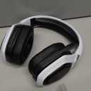 Ozeino 2.4GHz Wireless Gaming Headset for PC, Ps5, Ps4 - Lossless Audio USB & Type-C Ultra Stable Gaming Headphones with Flip Microphone, 40-Hr Battery Gamer Headset for Switch, Laptop, Mobile, Mac (Black and White)