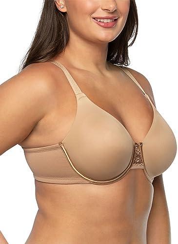 Vanity Fair Women's Beauty Back Smoothing Minimizer Bra, Minimizes Bust Line up to 1.5", Non Padded Cups 34H