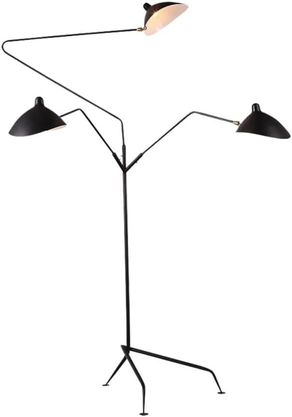 Floor Lamp Standing Lamp Tripod Floor Lamp Nordic Adjustable Spider Arm Stand Light Loft Home Deco Lighting Fixtures Bedroom Floor Lamps Floor Lamp for Living Room