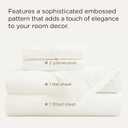 Bedsure King Size Sheets Set - 4 Pieces Soft King Sheets - Breathable & Cooling - Hotel Luxury - Easy Care Polyester Microfiber Bedding for Women, Men, Ivory