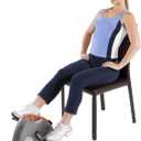 Marcy Under Desk Mini Pedal Leg and Arm Exercise Cycle with Adjustable Magnetic Resistance Leg Exercisers