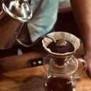 2 x #4 Cone Coffee Filters, 100 Count, 8-12 Cup, Unbleached Natural Paper, No Blowout, Disposable for Pour Over and Drip Coffee Maker