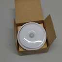 Bonlux PIR Motion Sensor LED Ceiling Light, 15W (150W Equivalent) E26 Medium Base Dusk to Dawn LED Ceiling Light Auto On/Off Night Light for Walkway Porch Garage Basement Patio, Daylight 6000K (White)