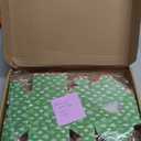 Glenmal 100 Set Christmas Bakery Cookie Boxes Cupcake Containers with Christmas Tree Window Xmas Day Cupcake Candy Goody Treat Gift Boxes with Cotton Rope Label for Xmas Party Favors Supplies