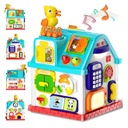 Toddler Toys for 1 Year Old Girl & Boy Gifts, Christmas &1st Birthday Gifts Toys for Ages 0-2, 20-in-1 Musical Learning House Baby Toys 6-12 12-18 Months, Montessori Sensory Toys for Toddlers 1-3