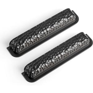Goo-Ki 6 Pack 5 Inch 128mm Hole Center Cabinet Cup Pulls Matte Black Zinc Alloy Kitchen Drawer Pulls Drawer Handles 2393-B-128