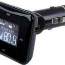 Scosche FMTD8R FMFREQ Universal Digital FM Transmitter with SD Card Reader, USB Flash Drive Reader and USB Car Charger