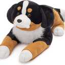 MaoGoLan Giant Bernese Mountain Dog Stuffed Animal Plush Toy, Big Large Jumbo Soft Dog Hugging Pillow Toys, 39.3" Huge Size Cute Fluffy Plushy Oversized Plushie, Gifts for Kids