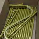 Backdrop Stand,10x7Ft Photo Backdrop Stand Photo Video Studio,Heavy Duty Square Metal Balloon Arch for Parties Wedding Photography Baby Shower Festival Decoration,Gold