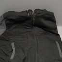 ZITY Men's Zip Up Hoodie Heavyweight Winter Sweatshirt Fleece Sherpa Lined Warm Jacket Black Gray Size XL