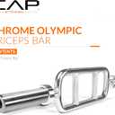 CAP Barbell 34'' Olympic Triceps Bar, Chrome (OBIS-34S)