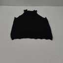 EVALESS Womens Tank Tops Summer Ribbed Knit Racerback High Neck Halter Crop Tops Blouses Sleeveless Slim Basic Cami Shirts (Medium, Black)