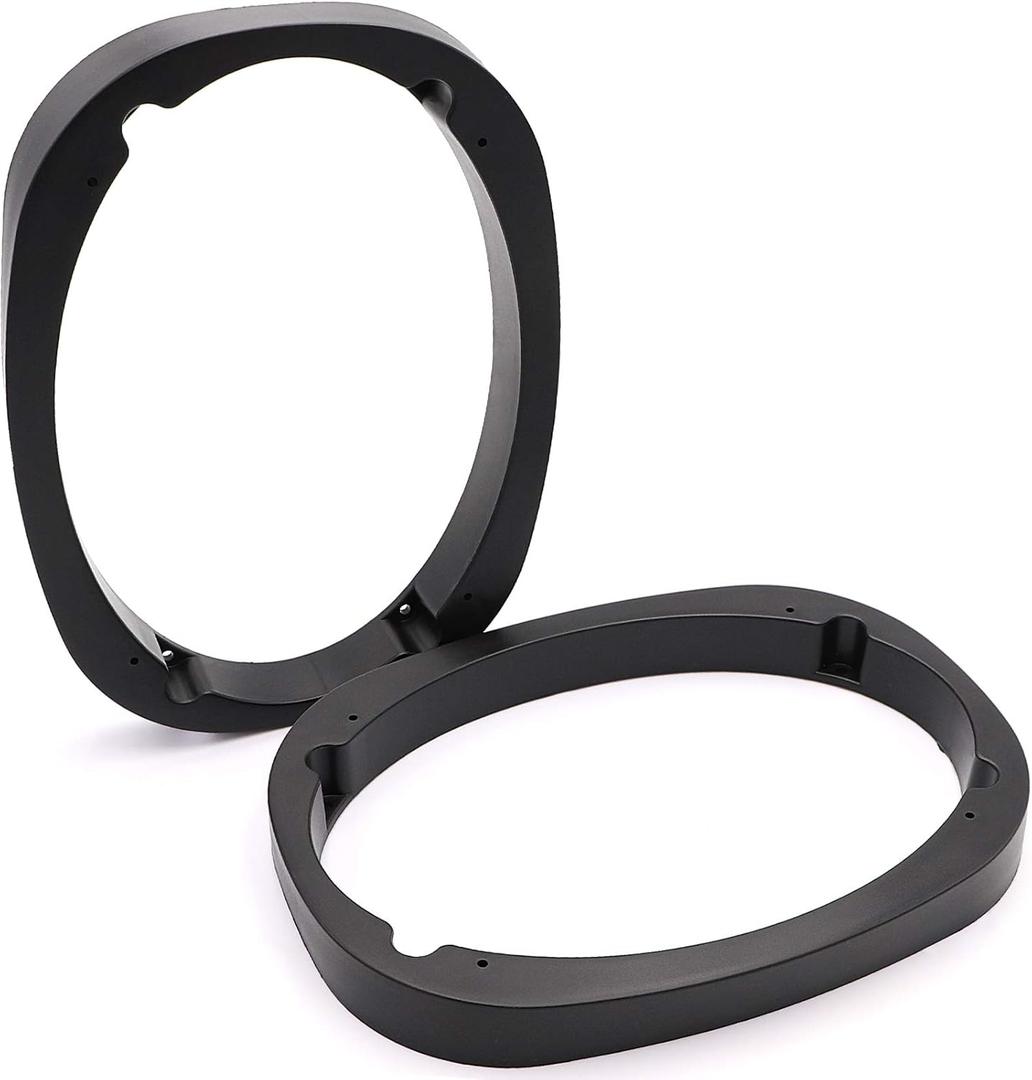 2PCS 6"x9" Speaker Spacers - Universal Plastic Mounting Brackets for Easy Car Audio Upgrade