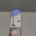 LED Desk Lamp with USB Ports,Touch Desk Lamps for Home Office with 5 Color Modes,3 Brightness Desk Light with Small Night Light,Reading Lamp Table Lamp for Bedroom Bedside Study Black with adapter