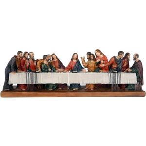 Pacific Giftware The Last Supper Da Vinci Inspiration Tabeltop Figurine Decorative Gift 12 inch L