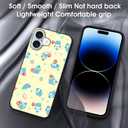 Compatible for iPhone 17 Case, Shock Absorption Slim Soft TPU Shockproof Protection Case(Hangyodon-1)
