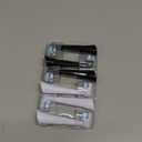 6 Pack IO Replacement Brush Heads Compatible with Oral B iO 2/3/4/5/6/7/8/9/10/Deep Clean Series Electric Toothbrushes, IO Brush Head for Teeth Cleaning (Black/White)