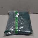 F-CHU Luxury Green Tablecloth Thickset Velvet Tablecloth with Beautiful Gold Tassels Table Cloth for Home Decor Wedding, Party, Banquet and Events 60x102-Inch