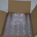 Zezzxu 2 oz Mini Dessert Cups with Spoons, 100 Pack Disposable Appetizer Cup Mousse Cups Small Plastic Drink Cooler Glasses for Serving Individual Pudding Shots, Cocktail, Trifle