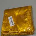 SARVAM FASHION Satin Chair Sashes - Elegant Premium Quality, 6 x 108 Inch - Perfect for Weddings, Parties, and Events - (Golden, 10 pcs)