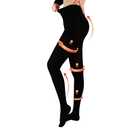 Medical Compression Tights for Women, 20-30 mmHg Closed Toe Compression Pantyhose Support Graduated Compression Stockings Leggings Tights for Varicose Veins Edema, L