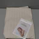 Grounding Sheet, Twin XL Grounding Flat Sheet with 5% Silver Fiber Grounded Bed Product for Improved Sleep and Pain Relief with 15ft Grounding Cord (Twin XL - 39"*80" White)