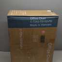 DUMOS Criss Cross Chair with Wheels, Legged Office Armless Wide Desk Seat with Dual-Purpose Base, Adjustable Swivel Teddy Fabric Task Vanity Home Bedroom, Pink