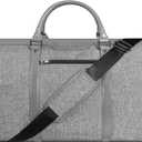 Ultimate 3-in-1 Garment Duffel Bag – Wrinkle-Free, Spacious 50L Capacity, Waterproof, Ideal for Business Trips & Weekend Getaways (Light Grey)