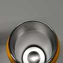 koodee Insulated Water Bottle, 18 oz Stainless Steel Double Wall Vacuum Wide Mouth Sport Bottle with Leakproof Spout Lid (Apple Green)