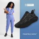 Hawkwell Women's Cloud Zero Active Nursing Shoes Cushion Breathable Tennis Walking Gym Medical Work Sneakers 6.5