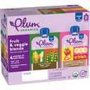 Stage 2 Organic Baby Food - Fruit and Veggie Variety Pack - 3.5 oz and 4 oz Pouch (Pack of 6) (BB-13Nov2026)