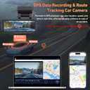 Car Camera - Dash Cam Front and Rear, 4K Dash Camera for Cars Built-in 5.8G WiFi GPS ADAS Dashcam,3.2" IPS Screen Dash Cam with Free 32GB Card,G-Sensor,Loop Recording,WDR,Night Vision Dashboard Camera