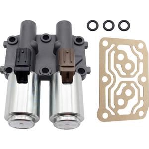 HiSport 28260-PRP-014 Transmission Dual Linear Solenoid Compatible with 2003-2007 Honda Accord CRV Acura L4 CR-V Acura RSX TSX Replacement for 98990B GEGT7610-262 90428C