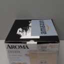 AROMA Mini Rice Cooker, 2-Cup (Uncooked) / 4-Cup (Cooked), Grain Cooker, Soup Maker, Oatmeal Cooker, Auto Keep Warm, 1 Qt, Milk Tea color