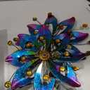 59" Solar Wind Spinner Outdoor Color Changing LED Garden Yard Decor - Pack of 2