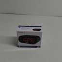 Timex T231G AM/FM Dual Alarm Clock Radio with 1.2-Inch Display and Line-in Jack (Gunmetal) (Black)