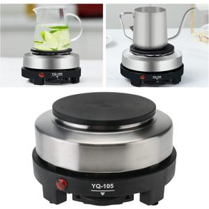 Hot Plate for Moka Pot,500W Small Electric Hot Plate,Mini Stove Portable Stove,Hot Burner Cooktop Electric Heater for Home Kitchen