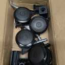 70360 Locking Caster w/Insert for Weber Genesis 300 Grill Parts Genesis E310/320 S330, for Weber BBQ Wheel Replacement Grill Spirit Parts Spirit E210 E310 for Webber Summit Grill Parts(2007-2011),4PCS